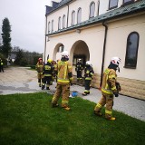 Połomia powiat wodzisławski. Pożar w zakrystii kościoła strawił meble i obraz świątynny. Straty oszacowano na 40 tys. złotych