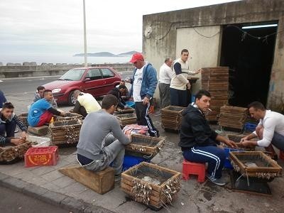 W dzielnicy portowej życie toczy się leniwie