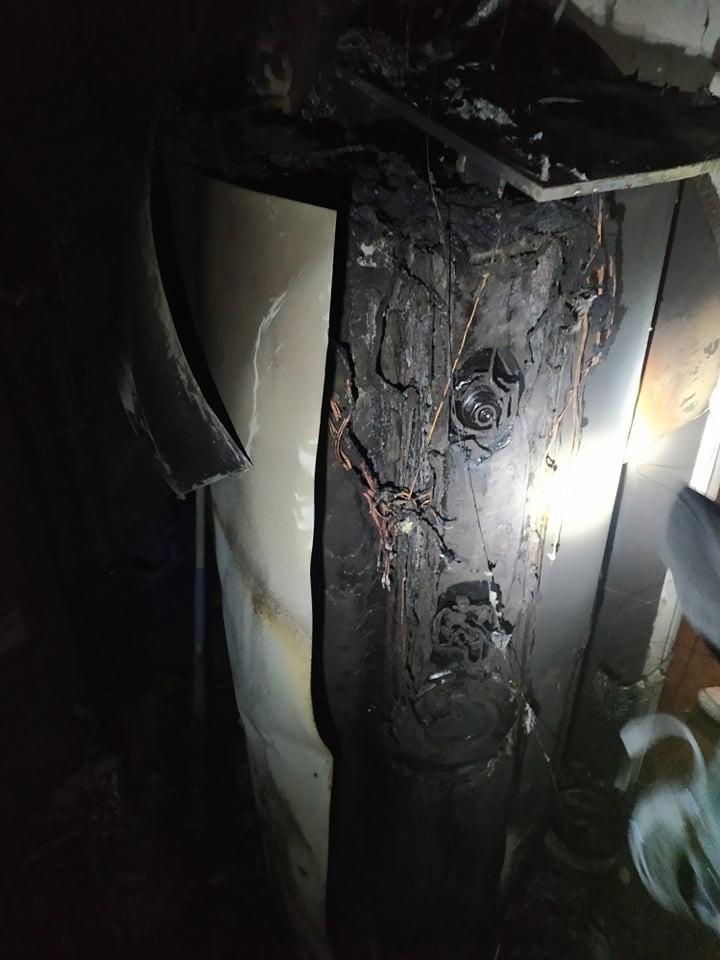 Choszczowe, pożar domu jednorodzinnego 13.11.2021. Pożar wybuchł w kotłowni. Zdjęcia