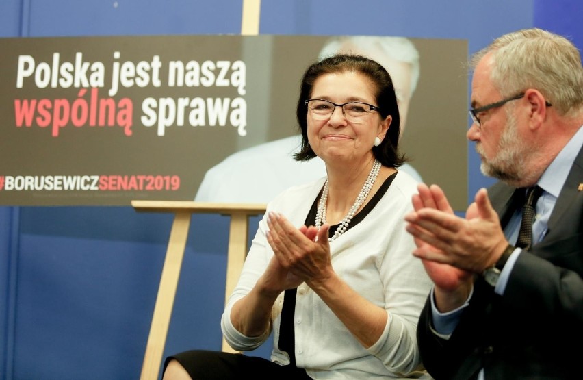 Małgorzata Chmiel (również z PO) pierwszą kadencję w Sejmie...