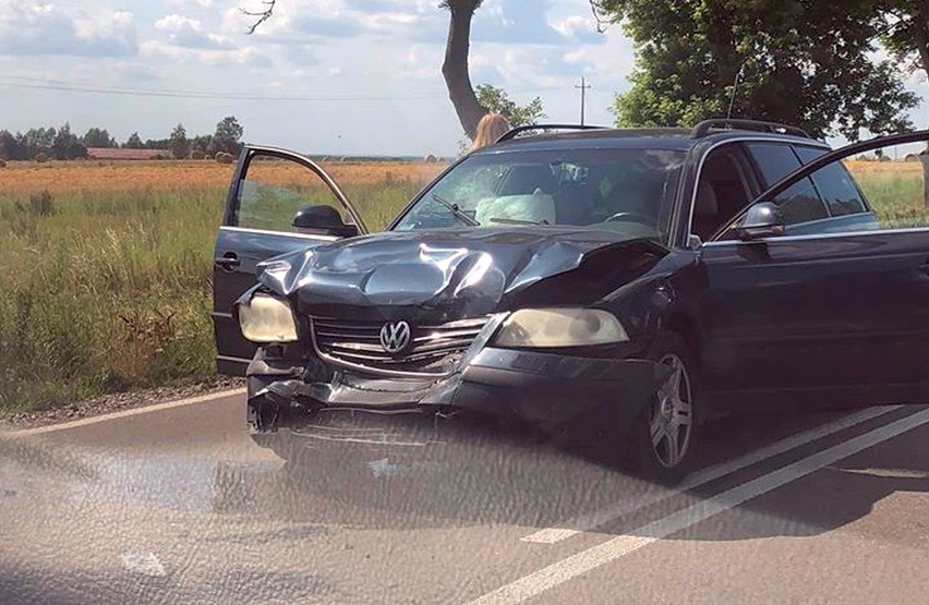 Wypadek na trasie Mońki - Żodzie. Zderzyły się dwa...