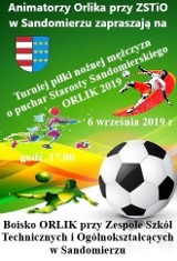 Turniej piłki nożnej mężczyzn o puchar starosty sandomierskiego ORLIK 2019