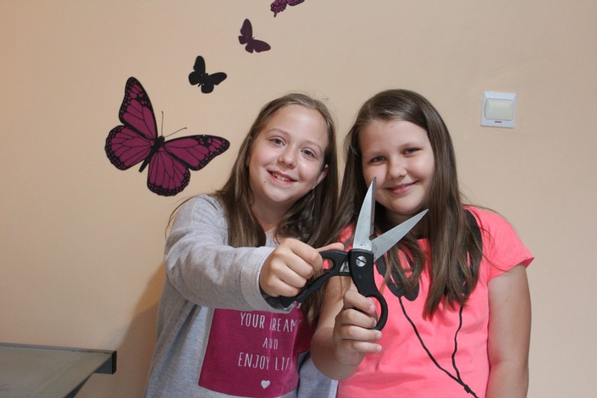 Trzebinia. Dziewczynki oddały swoje włosy chorym na raka w ramach akcji fundacji Rak’n’Roll 