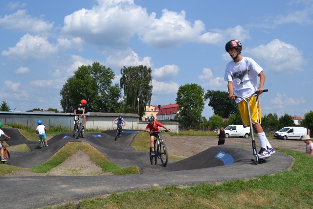 Zbudowany w ub. r. tor rowerowy przy hali sportowej to pierwsza, ale nie jedyna taka inwestycja  w gminie Koronowo. Będą następne