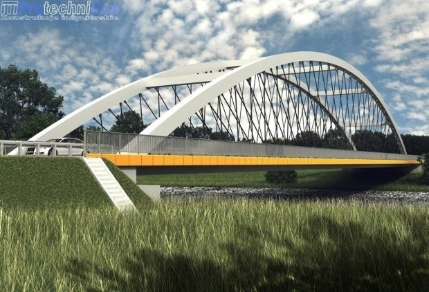 Betonowanie mostu w Żywcu wstrzymane