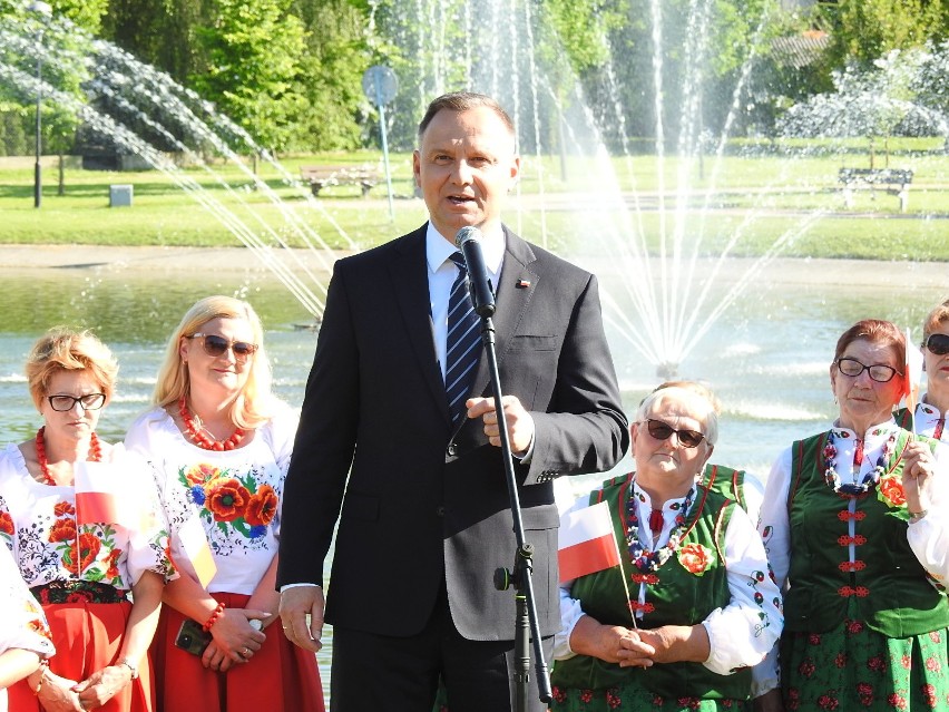 Prezydent Andrzej Duda w Zambrowie (23.06.2022 r.)