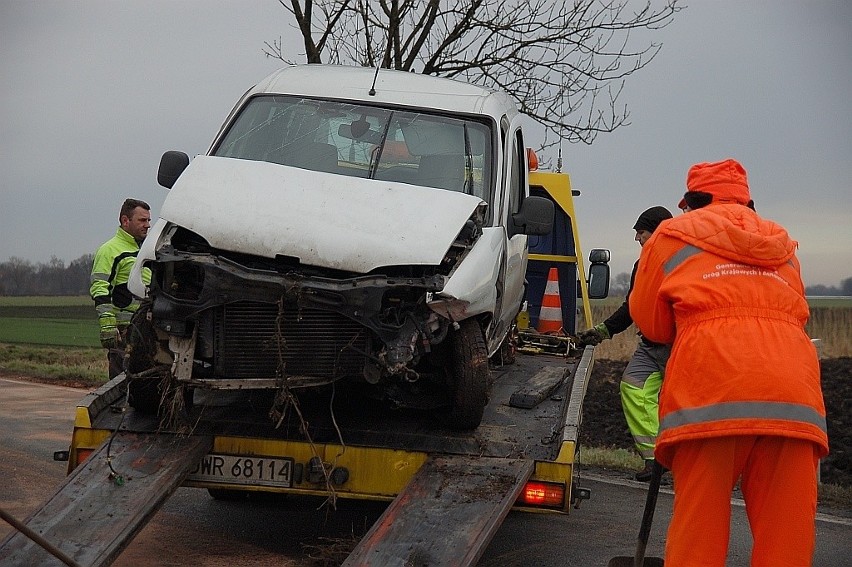 Wypadek na drodze krajowej nr 8 na odcinku między...