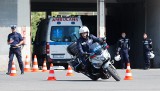 Policjanci testowali swoje umiejętności jazdy motocyklem. Zobacz zdjęcia!
