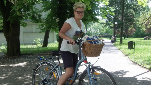 Manuela Grzelak postanowiła pokazać Retkinię przyjazną cyklistom