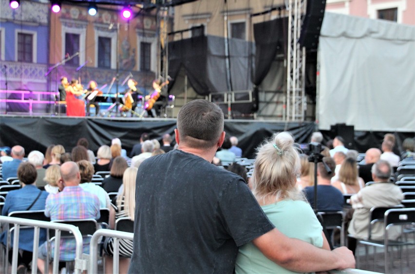 Koncert na zamojskim Rynku Wielkim