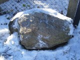 Krzyżacki kamień graniczny w Charbrowie