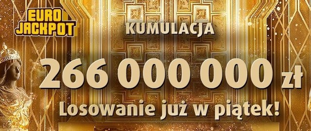 Eurojackpot wyniki 31.08.2018. Dziś losowanie 266 milionów. Oglądaj Eurojackpot na żywo i poznaj wyniki od razu po losowaniu