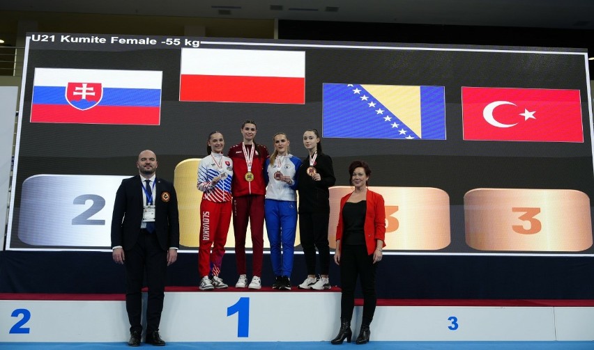 Łodzianka, Kseniya Dronchanka, mistrzynią Europy w karate!