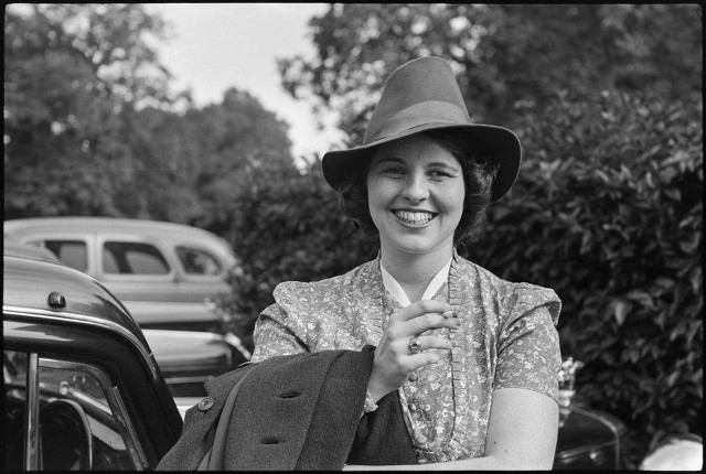 Na zdjęciu Rosemary, siostra Johna F. Kennedy'ego, prezydenta USA