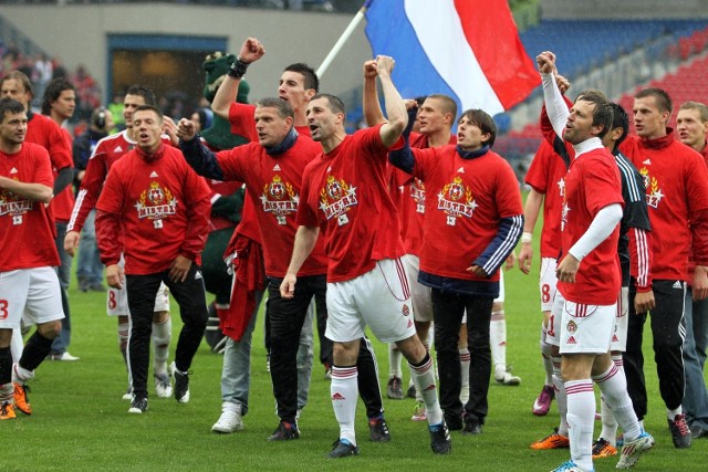 Wisła Kraków. 15 maja 2011 r., feta po zdobyciu mistrzostwa Polski