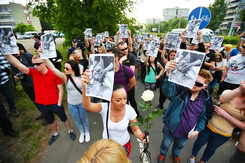 Śmierć Igora. Uczestnicy marszu poszli pod komisariat na Trzemeskiej