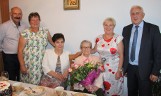 Pani Janina Lechowska, mieszkanka Oleszek w gminie Busko - Zdrój obchodziła 101. urodziny! 