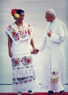 Jan Paweł II w Meksyku (1993 r.)