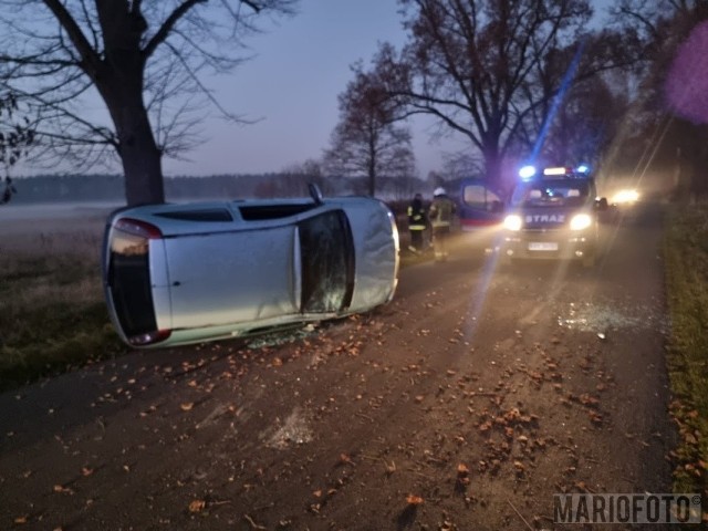 Do wypadku doszło dziś (13.11) około godz. 16 na terenie gminy Murów.