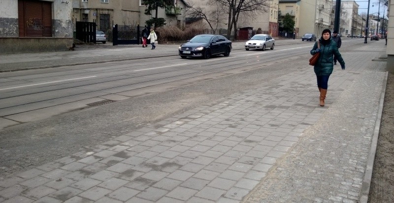 Łódzkie chodniki mają być takie jak niemieckie. Rusza remont chodników [zdjęcia]