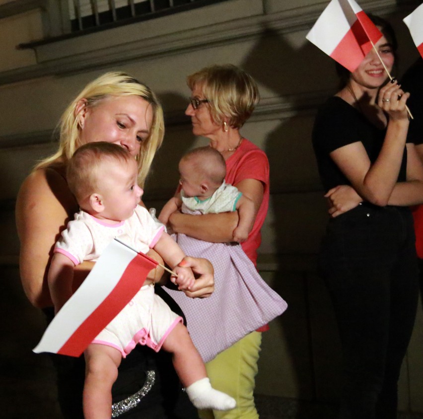 Przed sądeckim sądem manifestacja o trzecie veto [ZDJĘCIA, WIDEO]