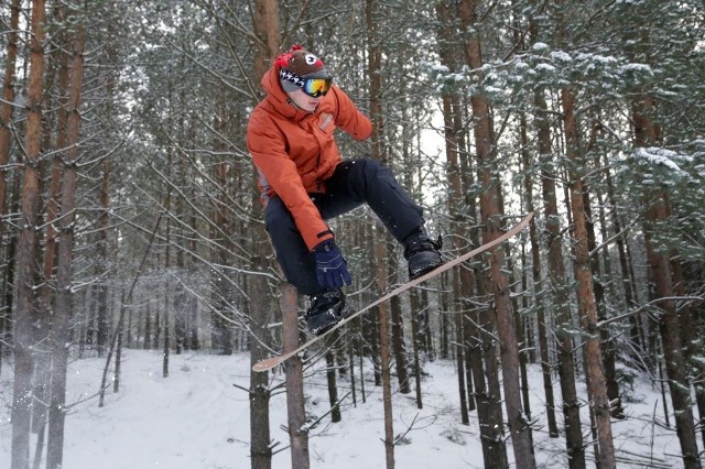 Snowpark Ogrodniczki już działa. Zima w Podlaskiem trzyma.