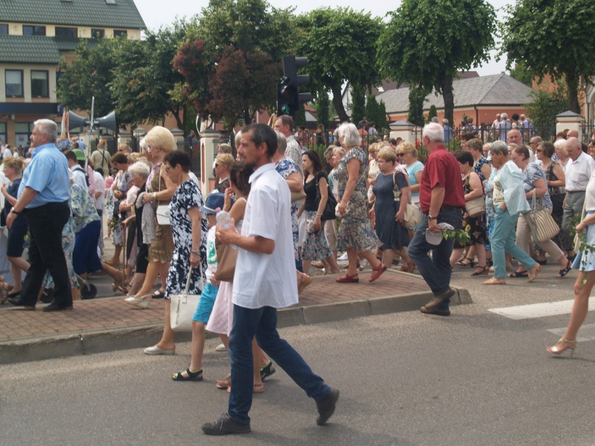 Ostrołęka. Boże Ciało 2019. Procesja w klasztorze 20.06.2019