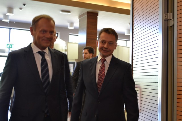 Donald Tusk w Rybniku