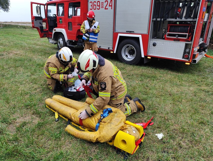 Ponad 50 strażaków z regionu wzięło udział w ćwiczeniach...