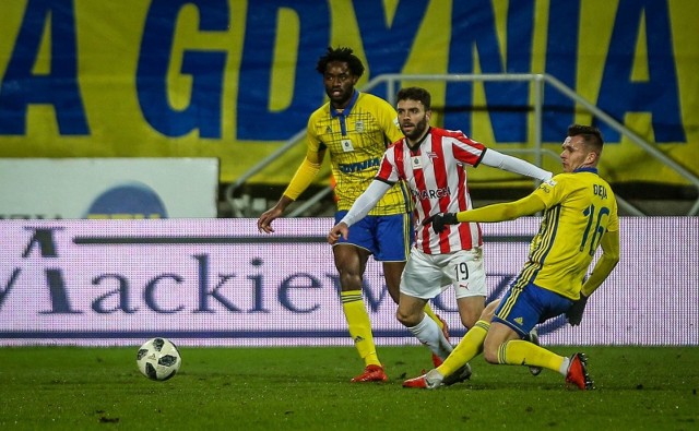 Arka Gdynia przegrała u siebie z Cracovią 0:3