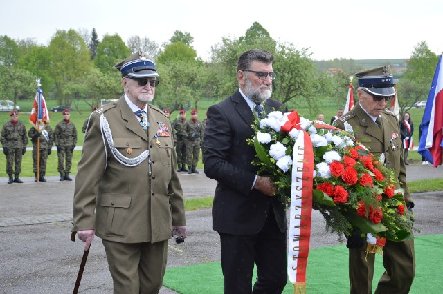 Delegacja kawalerów orderu Virtuti Militari