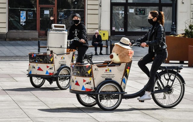 Przykładem udanego projektu z BBO może być otwarta w 2021 roku wypożyczalnia rowerów cargo.