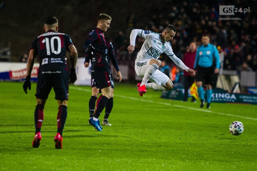 Pogoń Szczecin - Śląsk Wrocław 0:0. Sporo sytuacji, ale goli zabrakło [ZDJĘCIA]