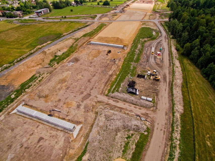 Trwa budowa Autostrady A1 pomiędzy Pyrzowicami a Częstochową