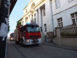 Pożar w pałacyku z centrum Opola [zdjęcia, wideo]