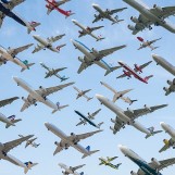 Zobaczcie niezwykłe "grupowe" zdjęcia startujących samolotów [ZDJĘCIA] 