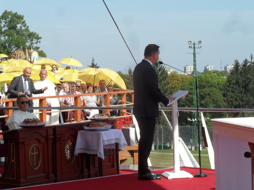 Prezydent Andrzej Duda na Dożynkach Jasnogórskich