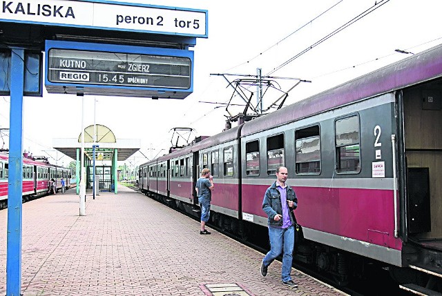 Utrudnienia w ruchu pociągów na trasie z Łodzi Kaliskiej do Kutna zaczną się 15 lipca, a zakończą 12 sierpnia