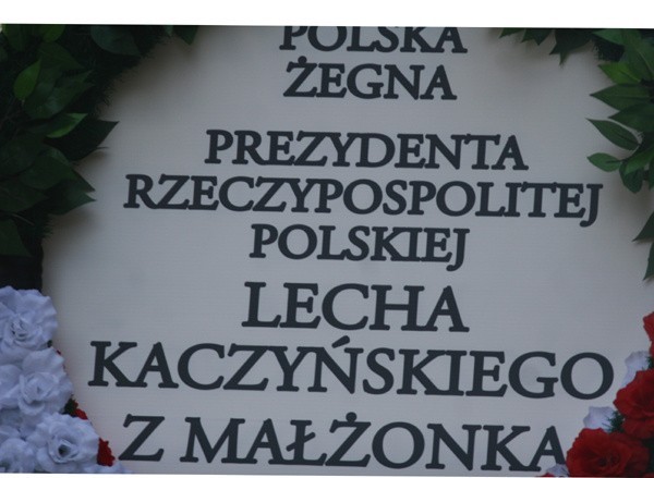 Kraków na dzien przed pogrzebem pary prezydenckiej...
