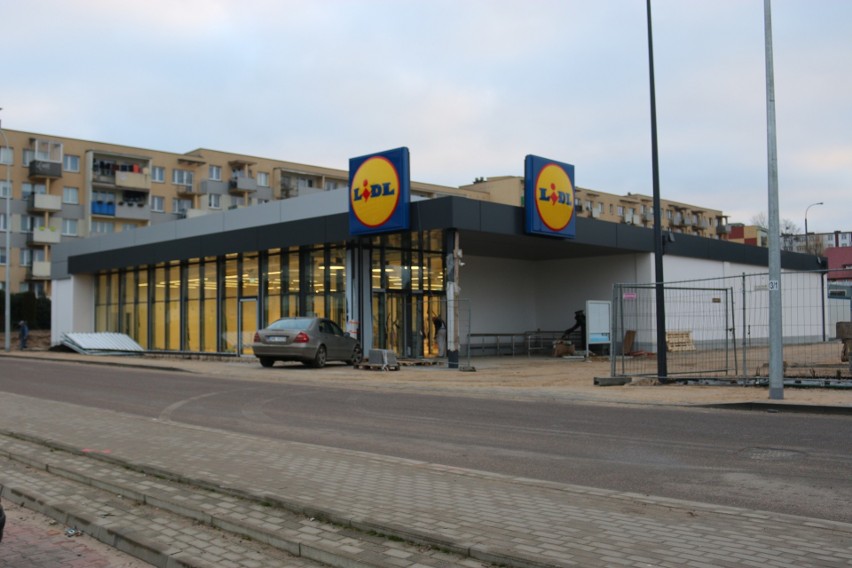 Nowy Lidl Antoniuk Fabryczny Białystok 20.01.2020