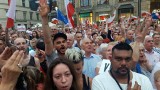 3 razy VETO. Protest w obronie sądów na Rynku we Wrocławiu [ZDJĘCIA]
