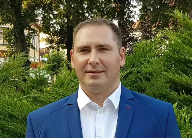 Marcin Saltarski - kandydat na burmistrza Pińczowa w wyborach samorządowych 2024. Więcej na kolejnych zdjęciach