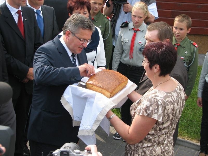 Bronisław Komorowski w Czyżach