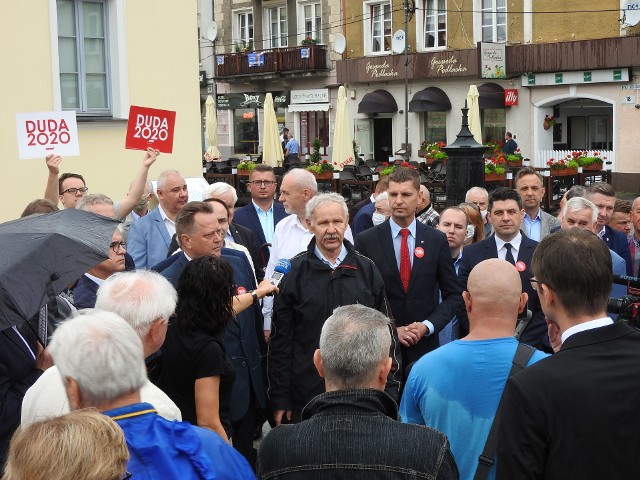 Społeczny Komitet Poparcia Andrzeja Dudy zaprezentował się na Rynku Kościuszki w Białymstoku