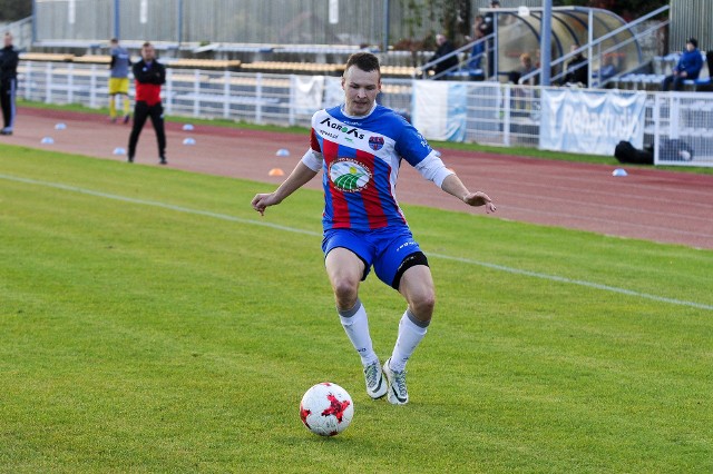 Starowice znów odniosły efektowne zwycięstwo. Na zdjęciu: Mateusz Poważny.