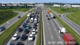 Korek na Obwodnicy Trójmiasta i A1 26.07.2019. Utrudnienia w ruchu obwodnicy i na autostradzie A1 przy bramkach wjazdowych.