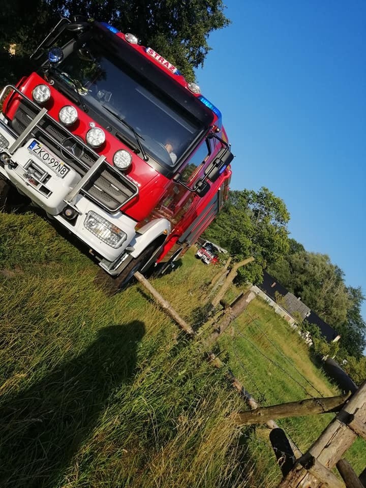 Do akcji wezwano śmigłowiec. Był to fałszywy alarm [ZDJĘCIA]