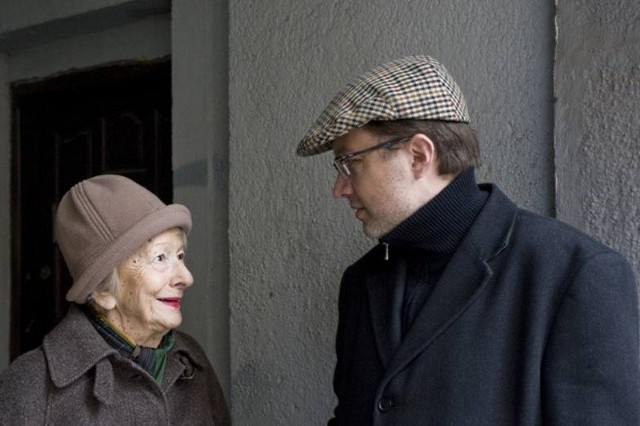 Wisława Szymborska i Michał Rusinek