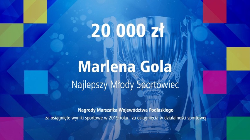 Marszałek nagrodził najlepszych podlaskich sportowców i trenerów za wyniki z 2019 roku