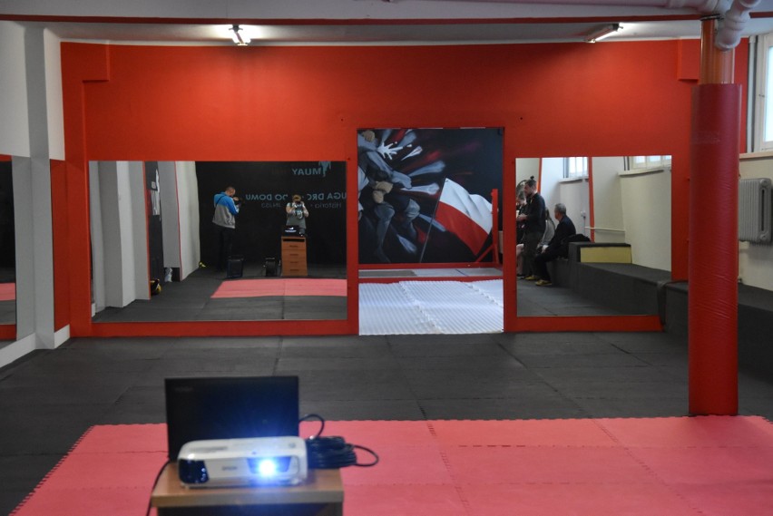 Uroczyste otwarcie nowej sali treningowej Akademii Muay Thai w Kielcach. Byli prezydent Wenta i inni zaproszeni goście [WIDEO, ZDJĘCIA]